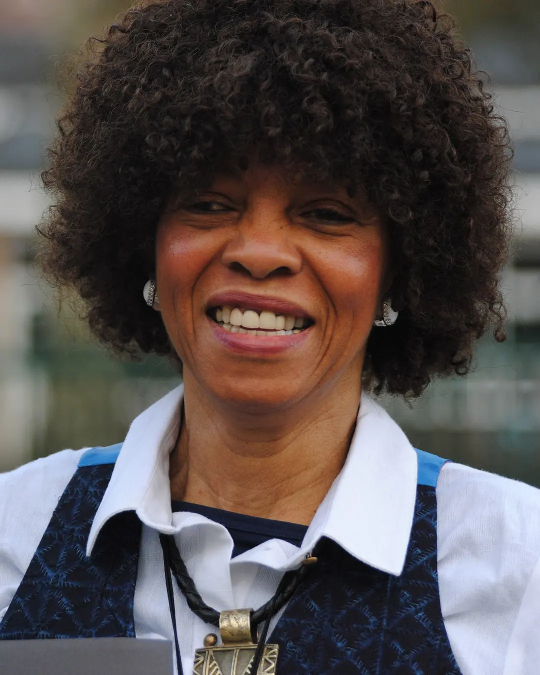 Portrait of Margaret Busby.