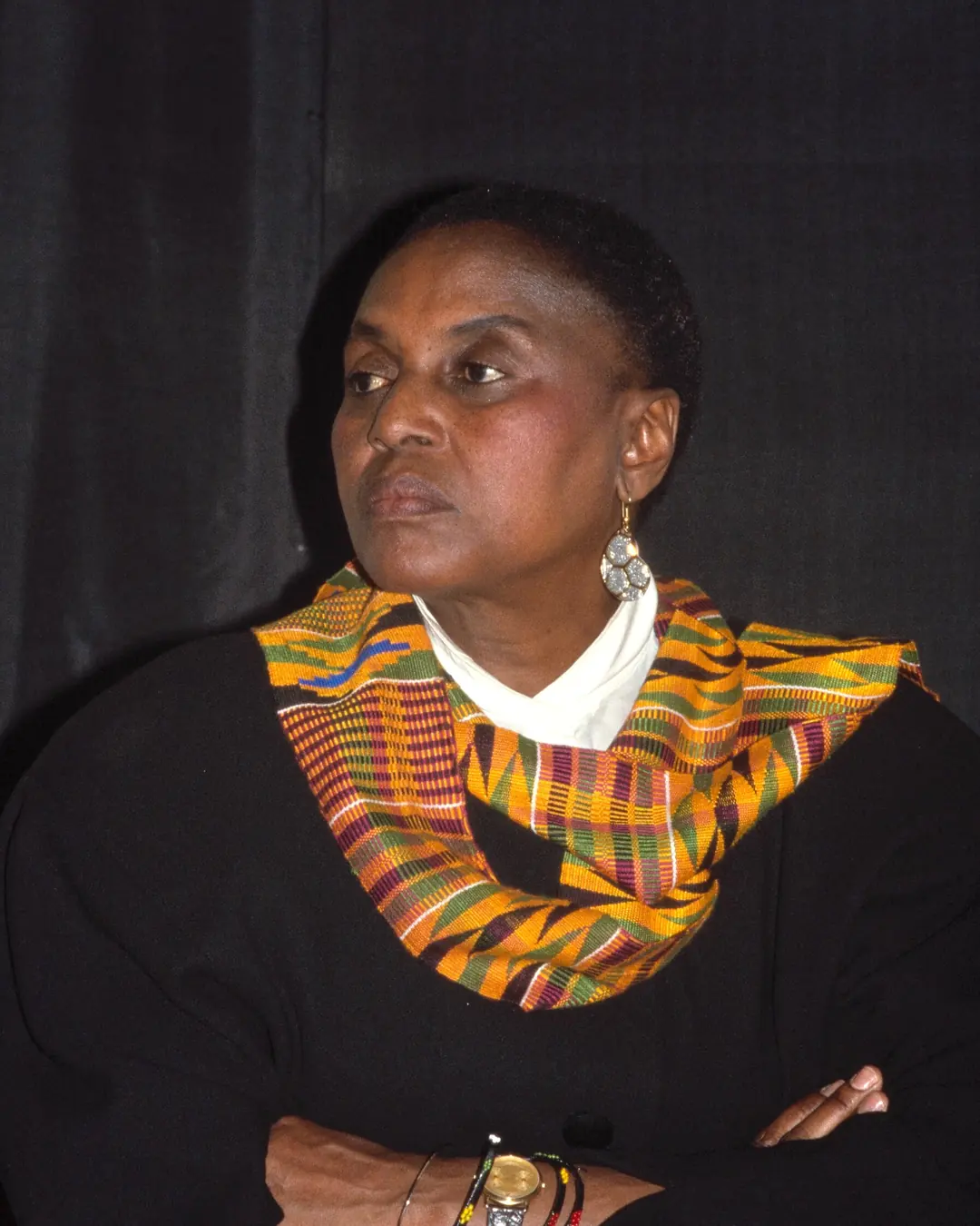 Portrait of Miriam Makeba.