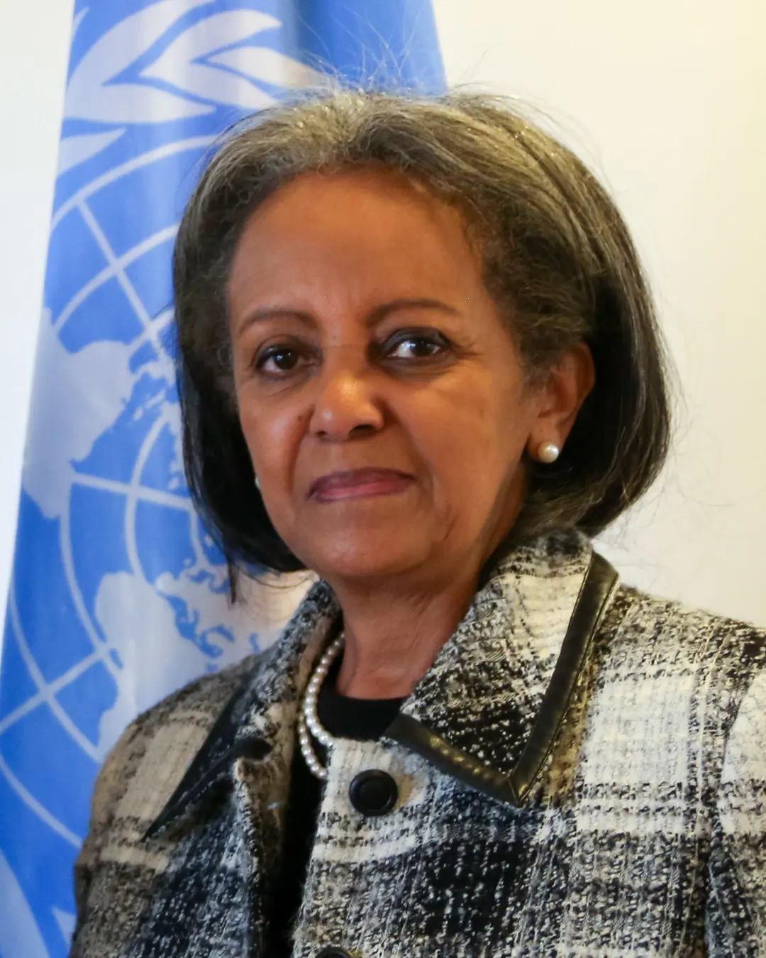 Portrait of Sahle-Work Zewde.