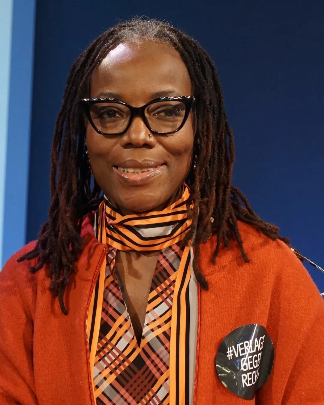 Portrait of Tsitsi Dangarembga.